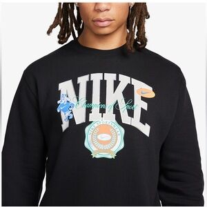 Nike Sportswear Club Sweatshirt Champions of Sport Varsity Crewneck Mens XL
